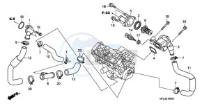 CBR1000RA9 UK - (E / ABS MME) drawing THERMOSTAT