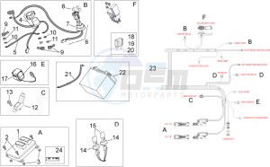 RSV 1000 Tuono drawing Electrical system II