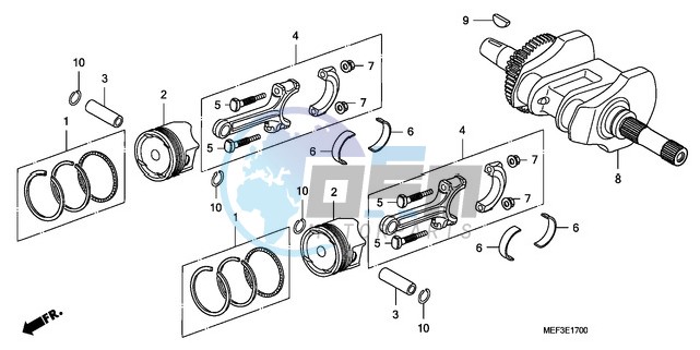 CRANKSHAFT/PISTON