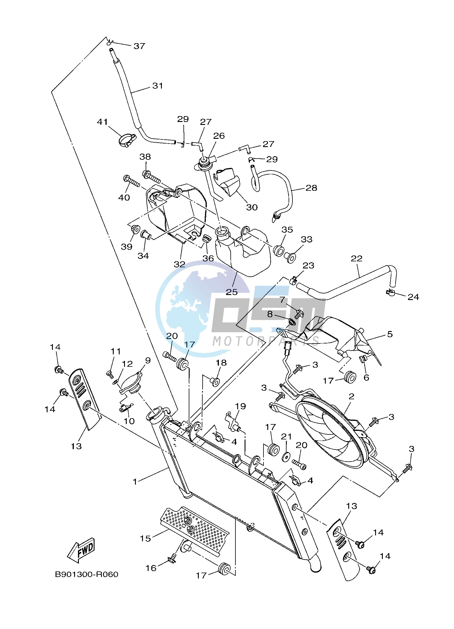 RADIATOR & HOSE