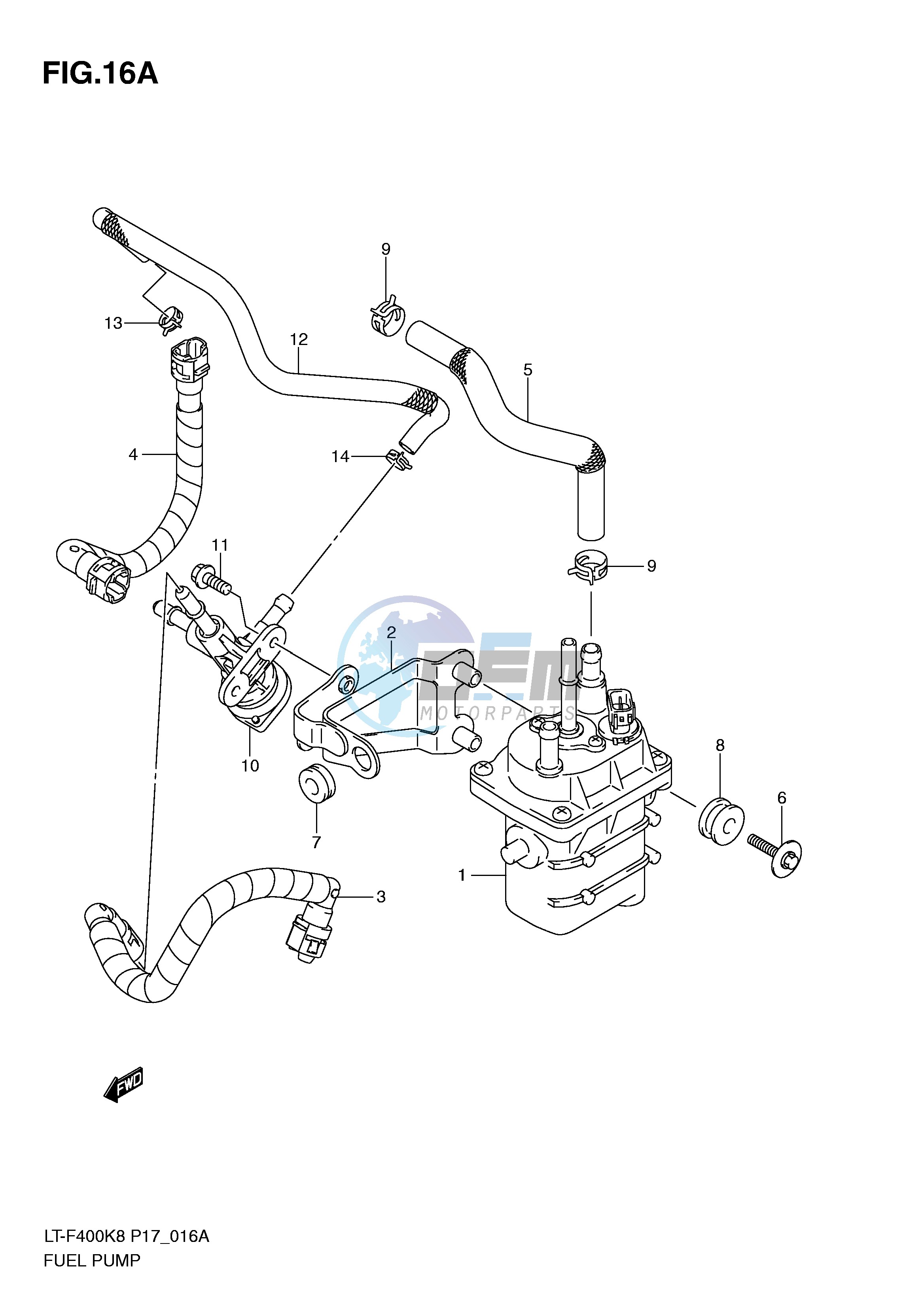 FUEL PUMP (MODEL L0)