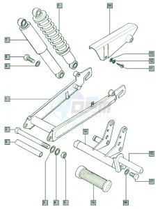 A3 50 drawing Swinging arm