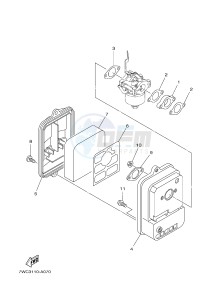 FW2600FW 171 drawing INTAKE