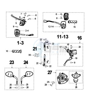 VIVA SL2C drawing BRAKE SYSTEM