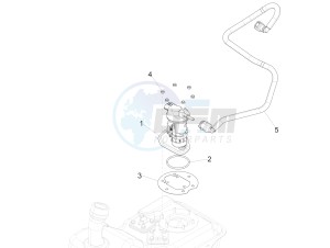 FLY 150 (NAFTA) drawing Supply system