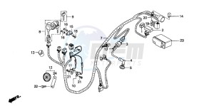 SH50 SH FIFTY drawing WIRE HARNESS