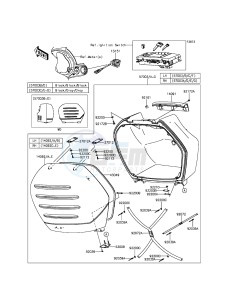 1400GTR ABS ZG1400EGF FR GB XX (EU ME A(FRICA) drawing Saddlebags