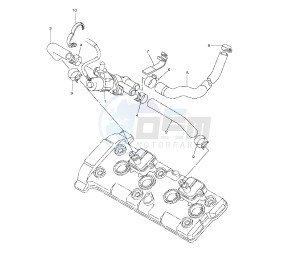 FZ8-SA 800 drawing SECONDARY AIR SYSTEM