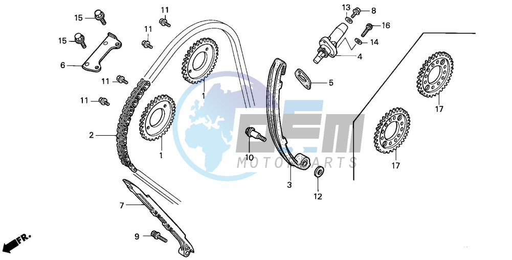 CAM CHAIN/TENSIONER