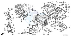 GL1800A Australia - (U) drawing TRUNK BOX