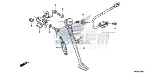 CB1000RAF CB1000R 2ED - (2ED) drawing STAND