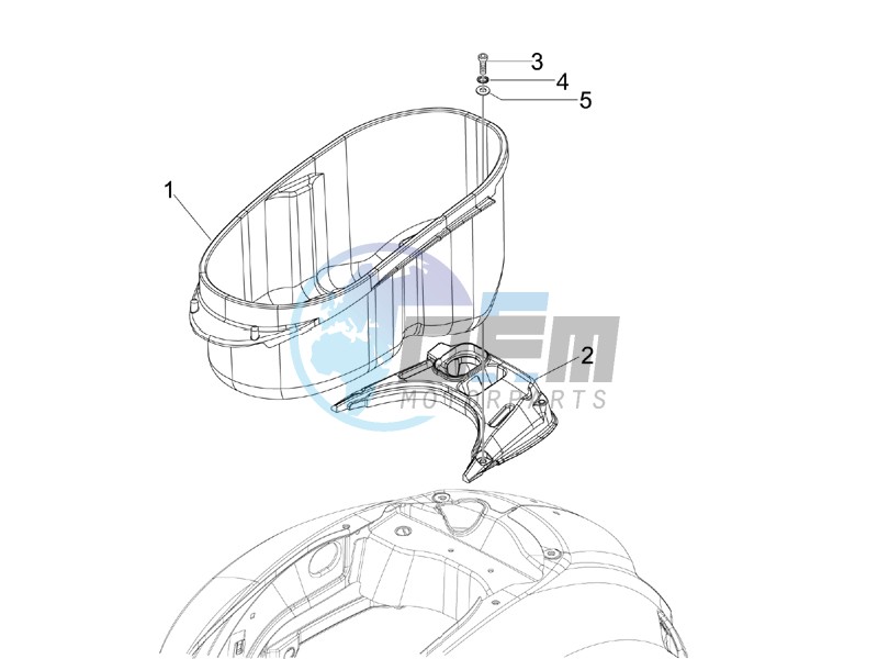 Helmet huosing - Undersaddle