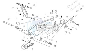 SX 50 (EMEA) drawing Swing arm