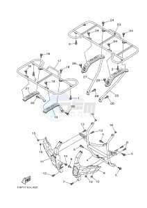 YFM550FWAD YFM5FGPB GRIZZLY 550 EPS (1HS3 1HS4) drawing GUARD