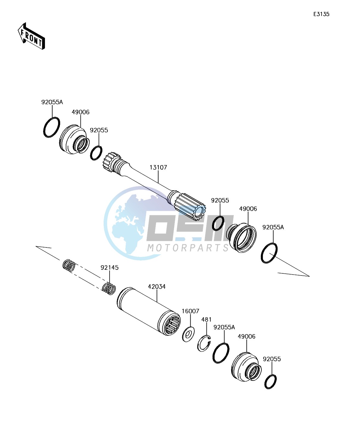 Drive Shaft-Propeller