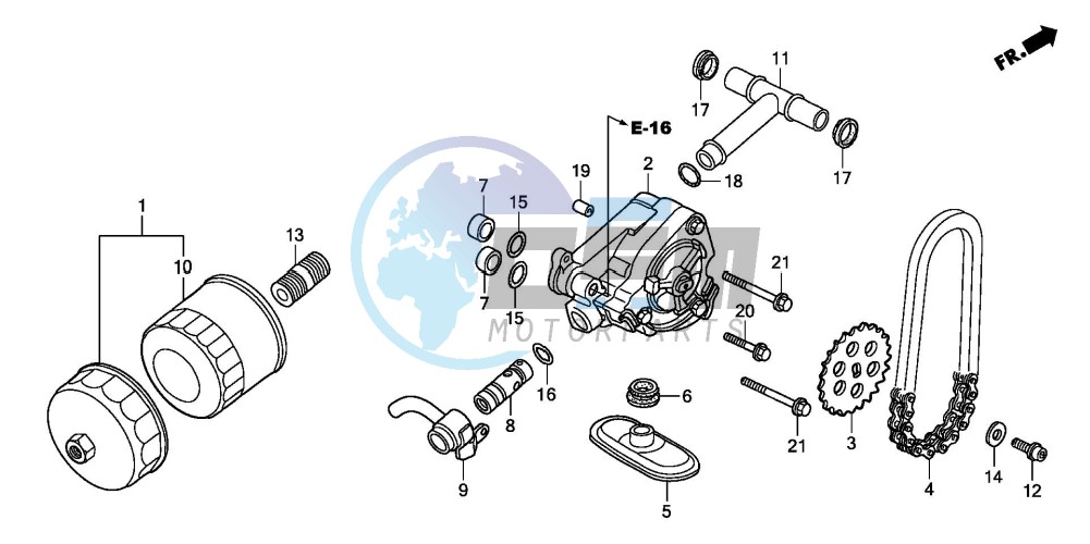 OIL FILTER/OIL PUMP