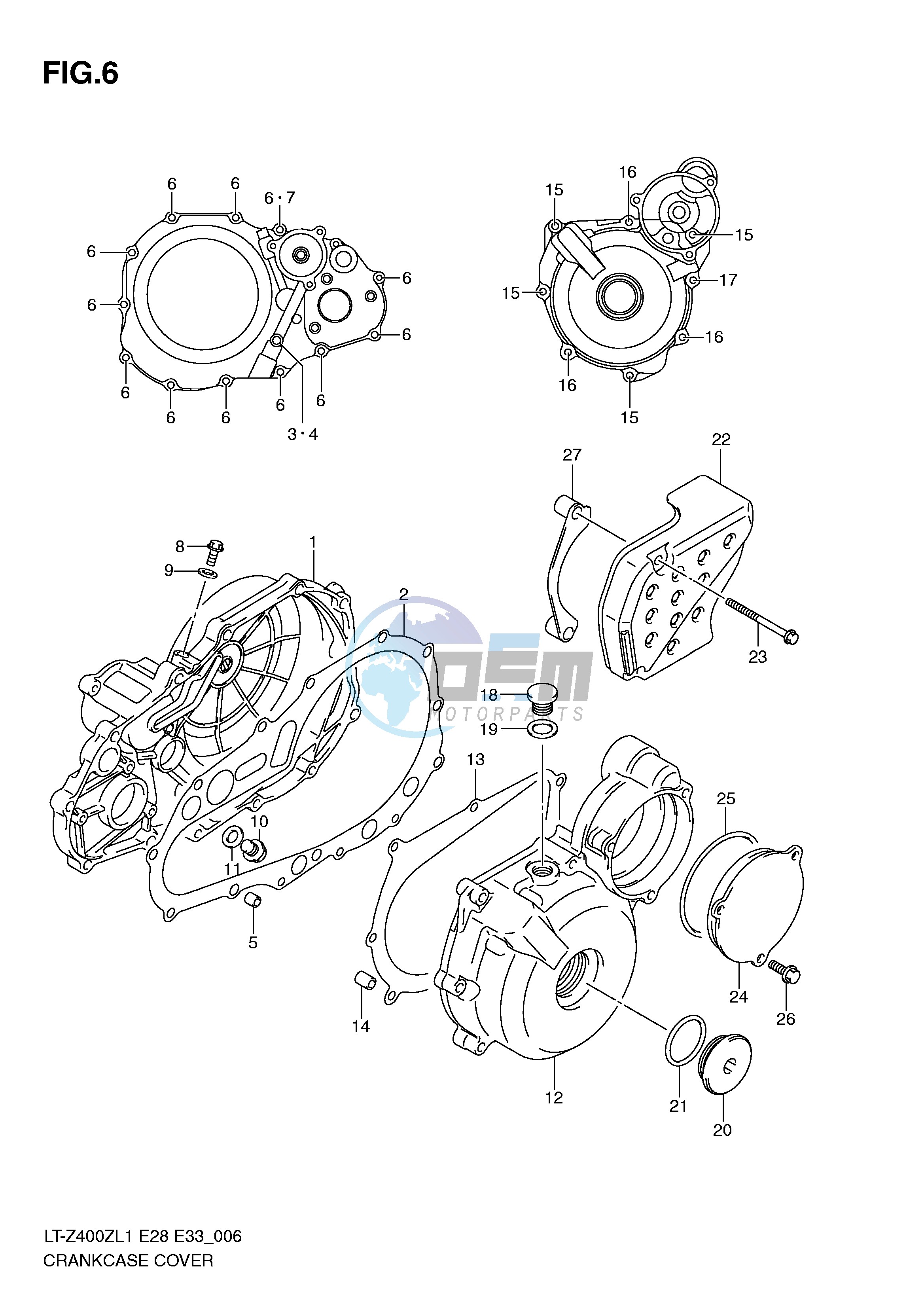 CRANKCASE COVER