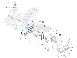 Liberty 125 4t ptt (SL) SL drawing Oil pump