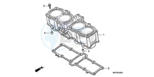 CB1300SA9 SI / ABS BCT MME TWO TY2 drawing CYLINDER