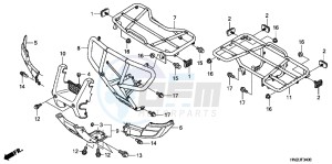 TRX500FAD TRX500FA Europe Direct - (ED) drawing CARRIER