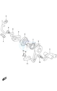 DF 9.9B drawing Throttle Control Remote Control