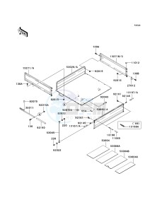 KAF 620 E [MULE 3010 4X4] (E6F-E8F) E8F drawing CARRIER-- S- -