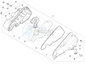 Fly 50 4t 4v (USA) drawing Air filter