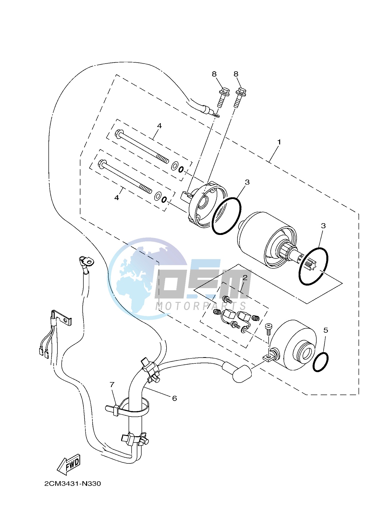 STARTING MOTOR