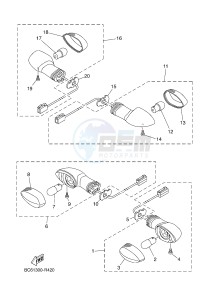 MTT690-U MT-07 TRACER TRACER 700 (BC62 BC62 BC62 BC62 BC62) drawing FLASHER LIGHT