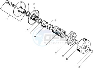 Eaglet 50 drawing Main shaft