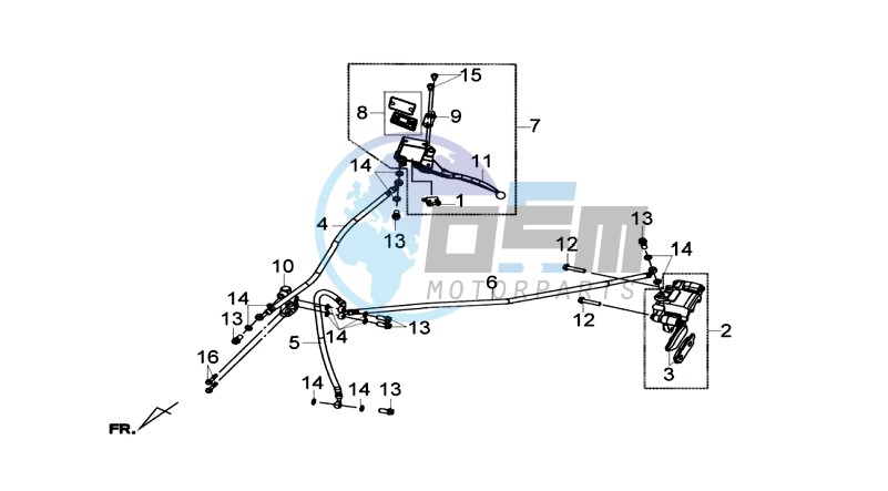 REAR BRAKE CALIPER / BRAKE MOUNT