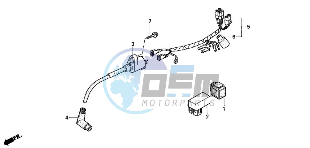 WIRE HARNESS/ IGNITION COIL