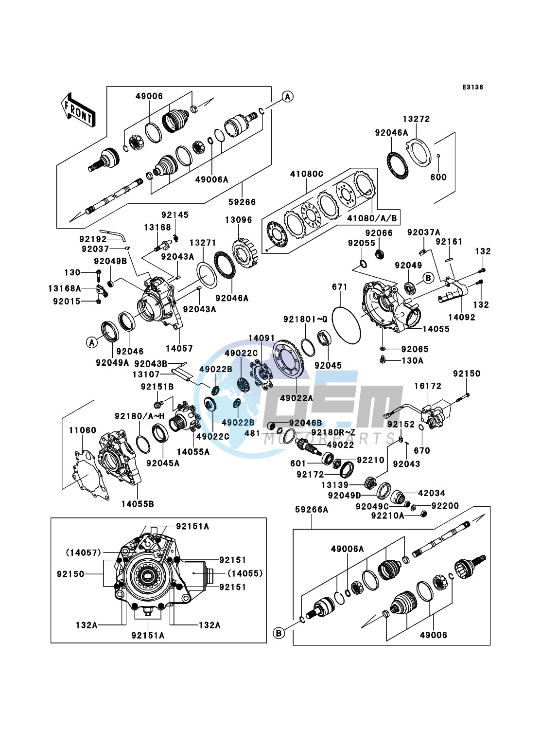 Drive Shaft-Front