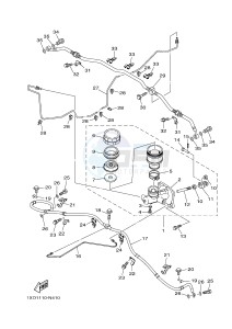 YXM700E YXM700PE VIKING EPS (1XP3) drawing MASTER CYLINDER