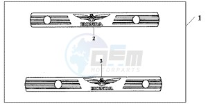 GL1800D GoldWing - GL1800-D UK - (E) drawing SPECIAL CYLN.HEAD