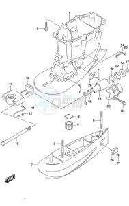 DF 225 drawing Drive Shaft Housing