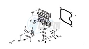 GTS 300I ABS L6 drawing CYLINDER HEAD COVER