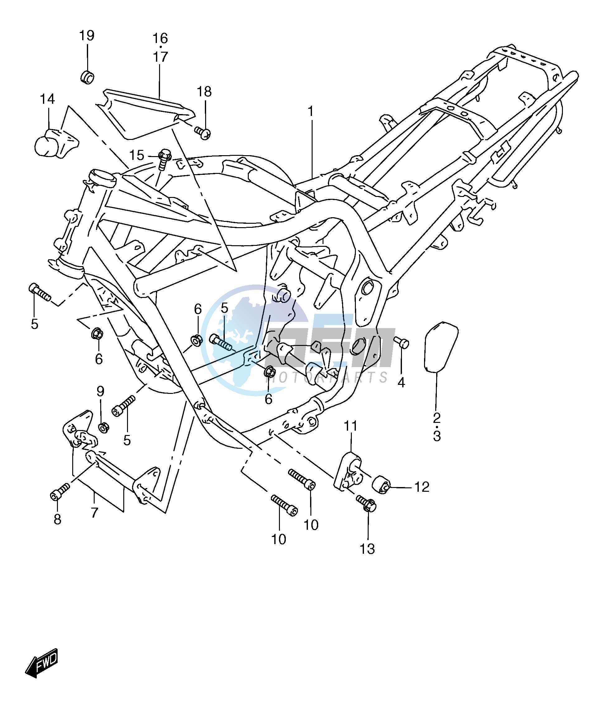 FRAME (GSF1200SAY)