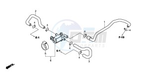 CBF1000 drawing AIR INJECTION CONTROL VALVE