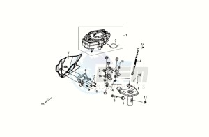 CROX 50 drawing DASHBOARD / SPEEDOMETER CABLE / WIRING HARNASS