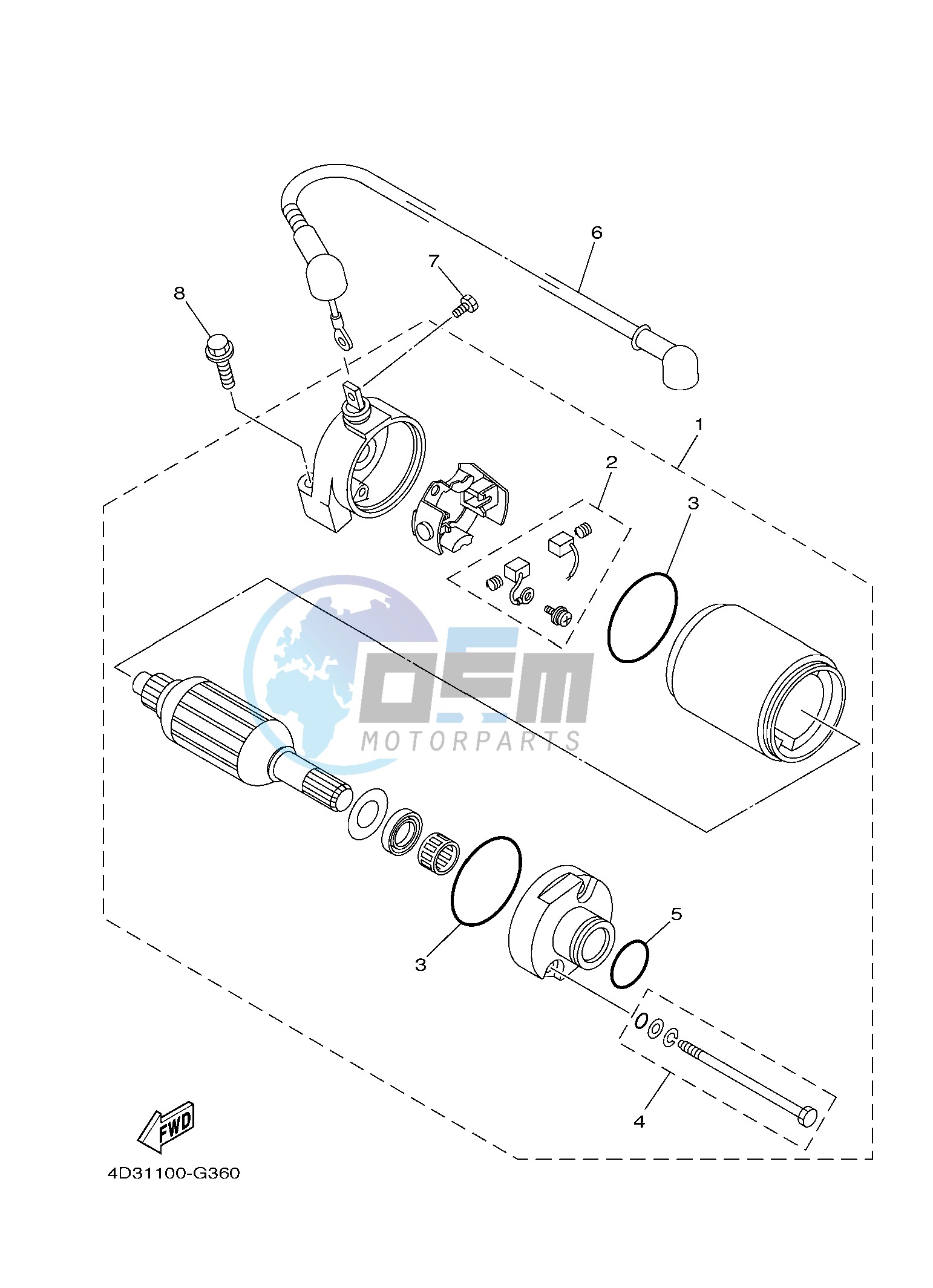 STARTING MOTOR