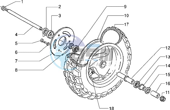 Front wheel