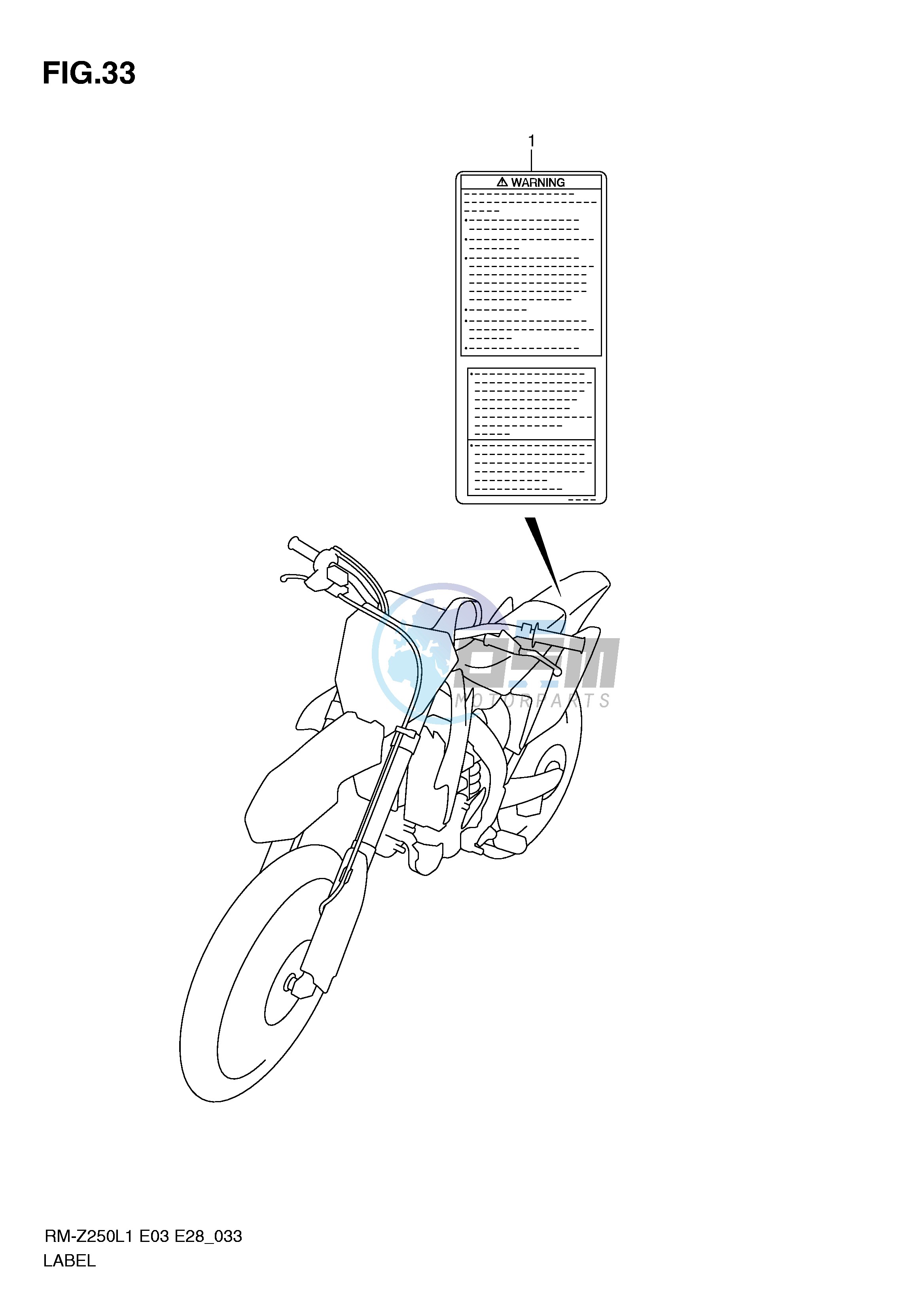 LABEL (RM-Z250L1 E3)