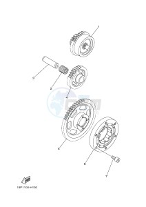 YFZ450R YFZ450RSSE YFZ450R SPECIAL EDITION (1TDA) drawing STARTER