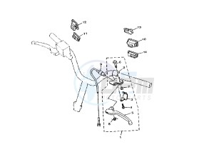 YN R NEO'S 50 drawing HANDLE SWITCH – LEVER