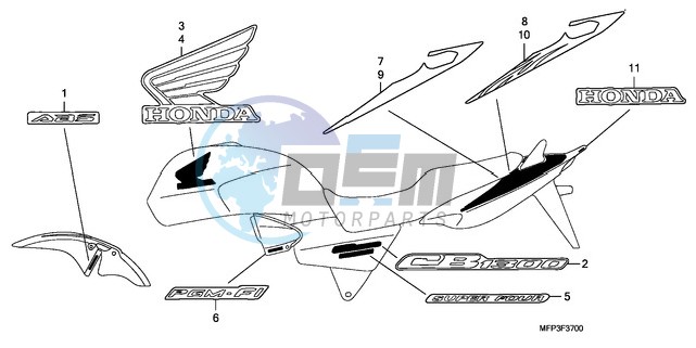 MARK (CB1300/CB1300A)