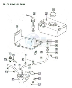 FLEXER_XL_45kmh_K8-L0 50 K8-L0 drawing Oil pump-oil tank