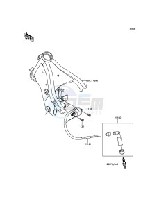 KLX250 KLX250SHF XX (EU ME A(FRICA) drawing Ignition System