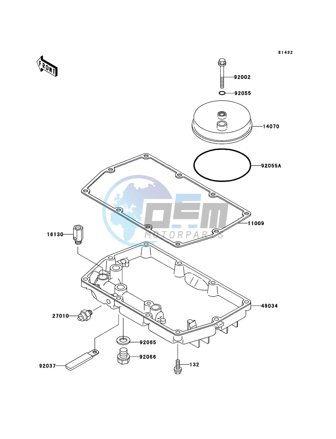 Breather Cover/Oil Pan