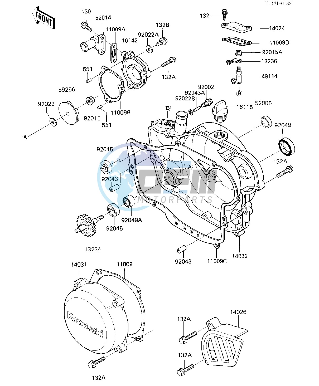 ENGINE COVERS_WATER PUMP